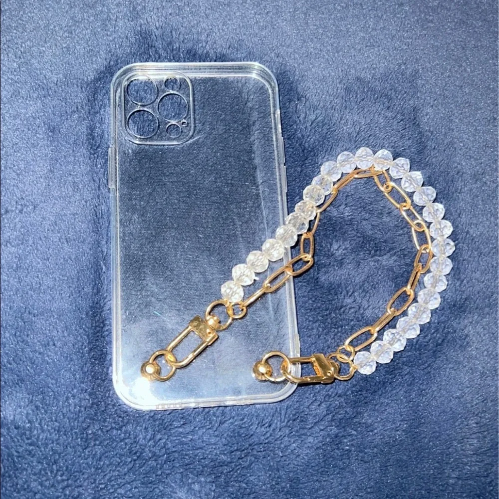 iPhone 12 Pro Chain & Beaded Handle Case